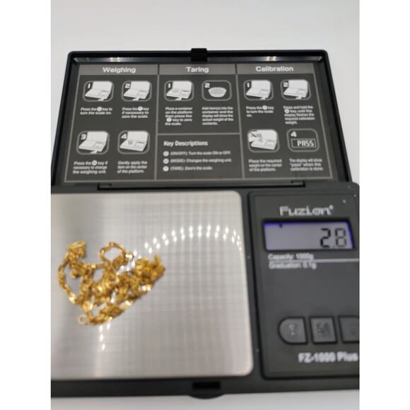 Landstrom's Black Hills Gold Cross - Picture 5 of 6